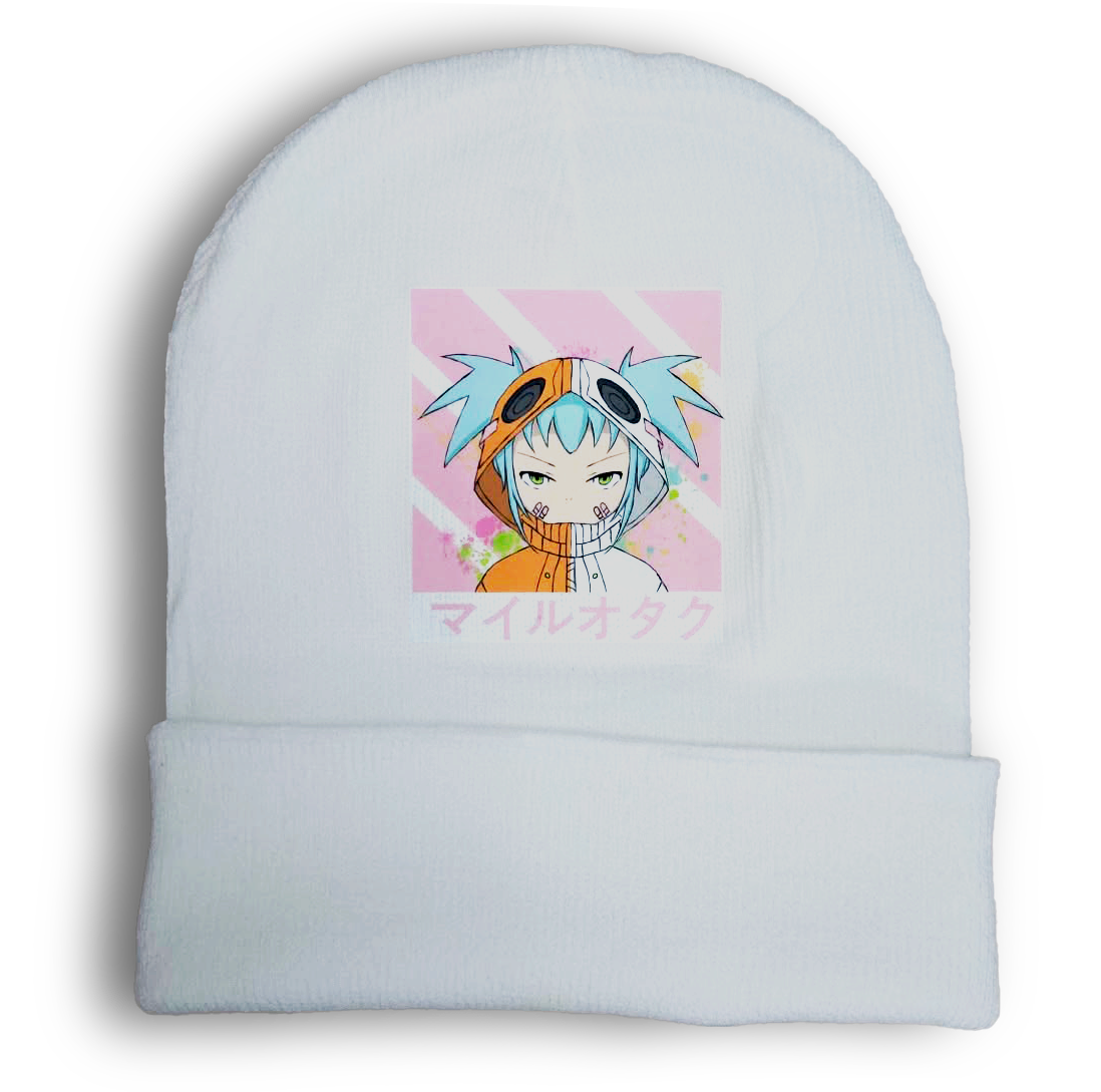 Cyberpunk MairuNerd Chibi Beanie