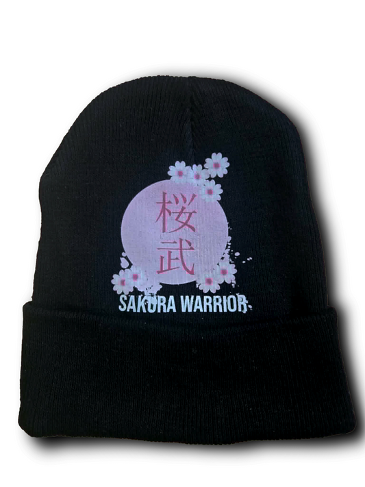 Sakura Warrior Beanie